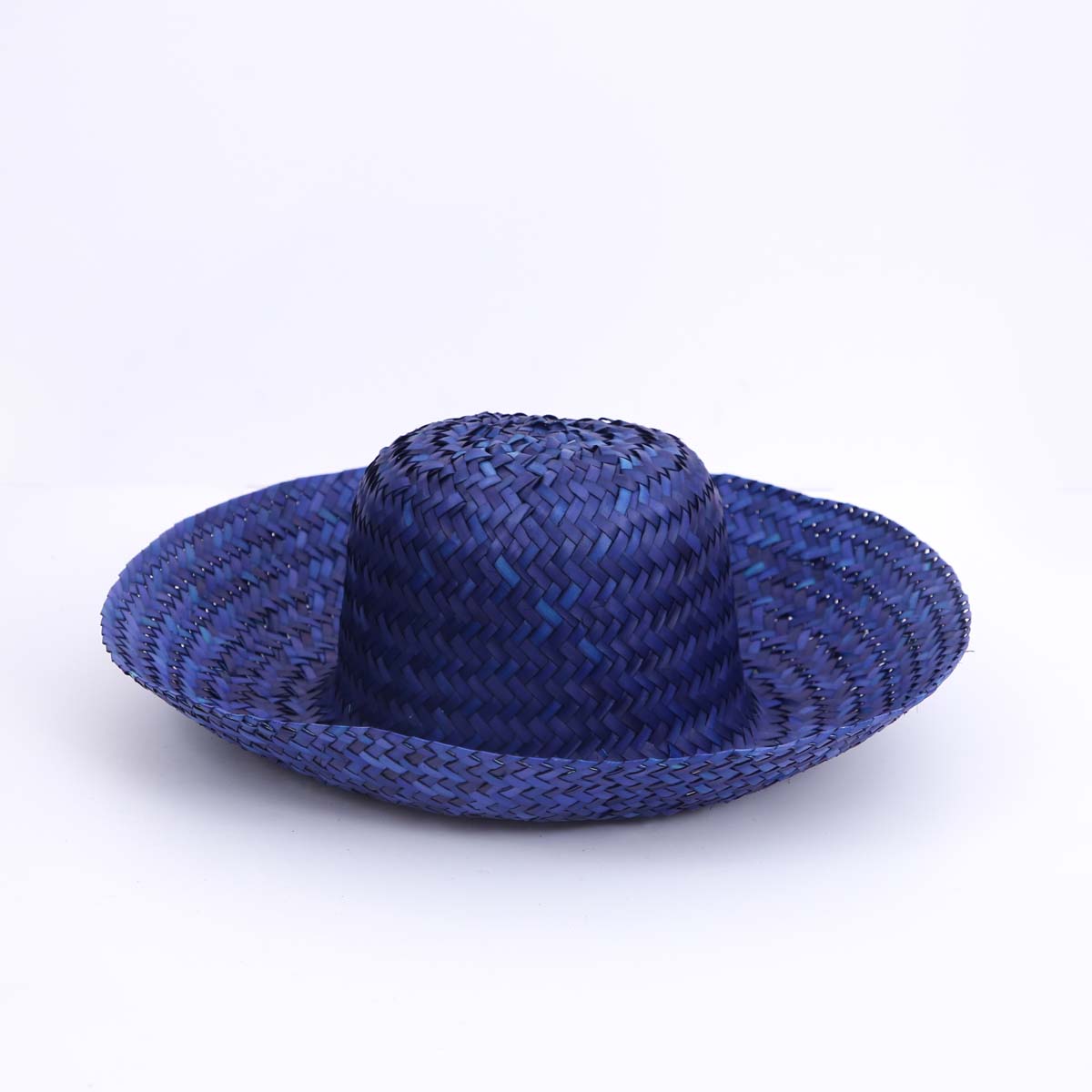 Ocean Blue Straw Hat