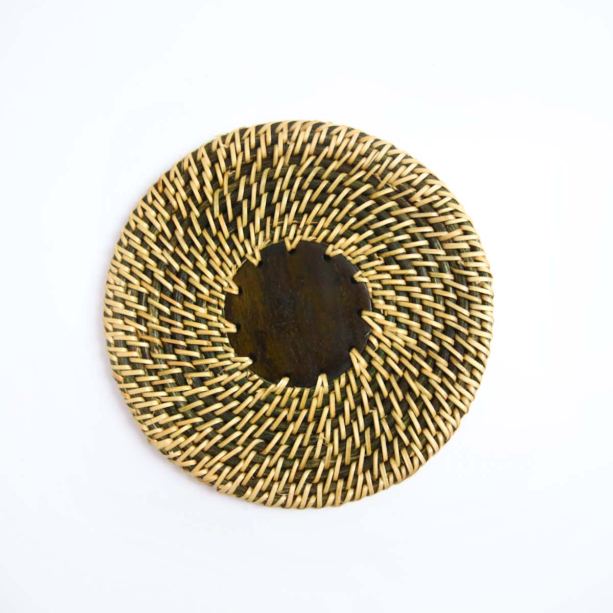 Brown Cane Table Mat