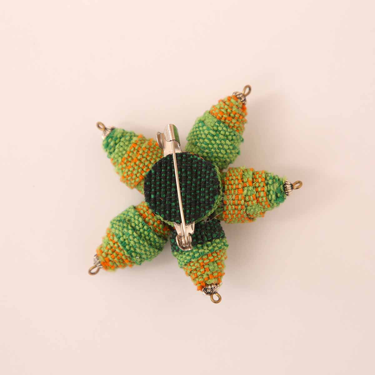 Algae Green Brooch