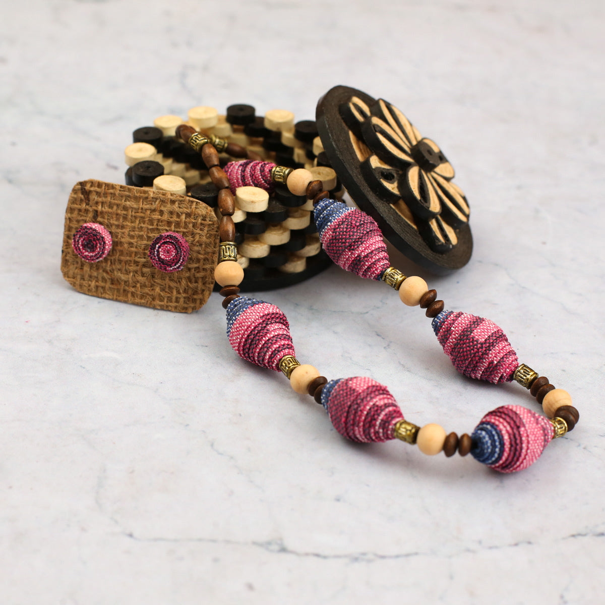 Small Onyx Paper Jewellery Box