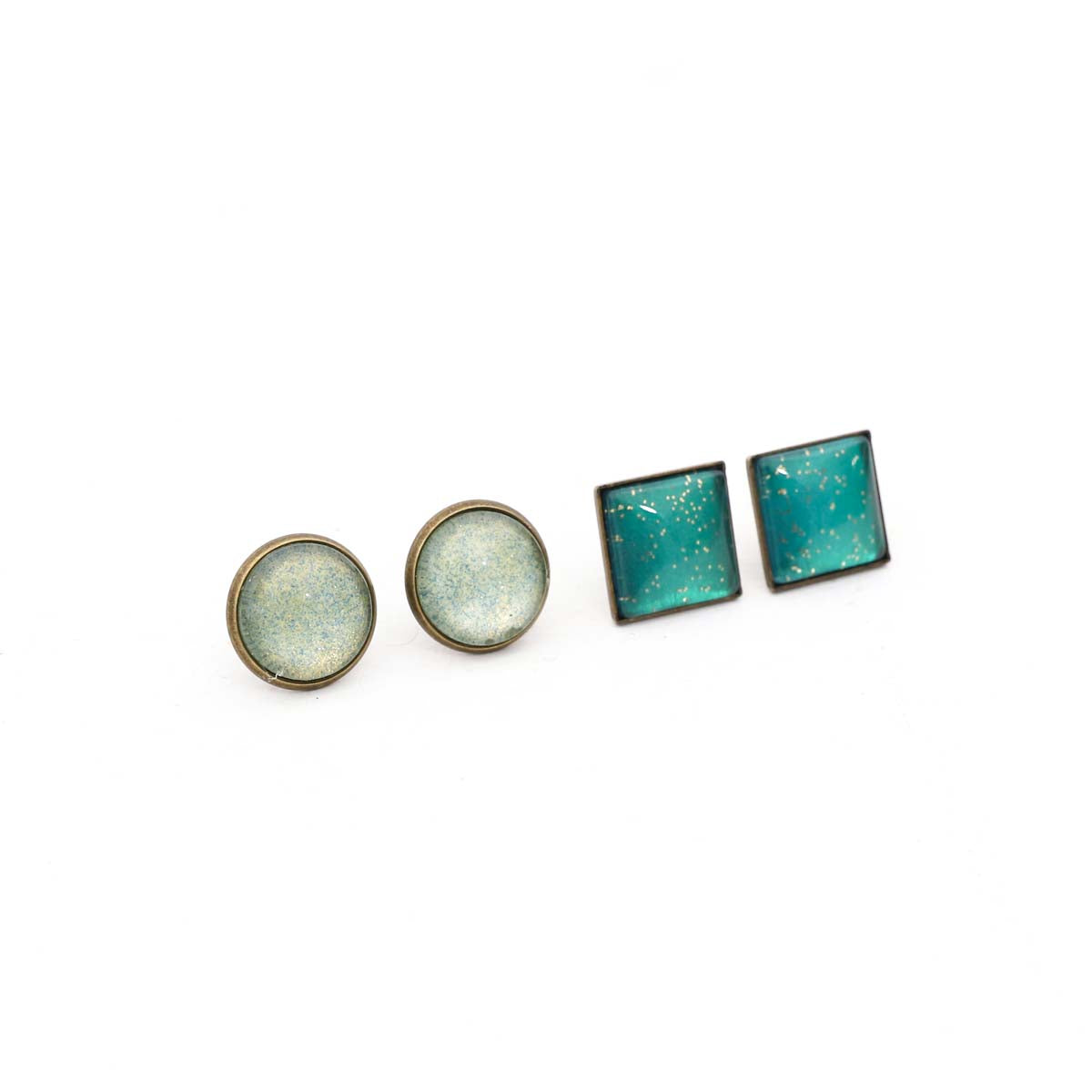 Emerald Earring Set