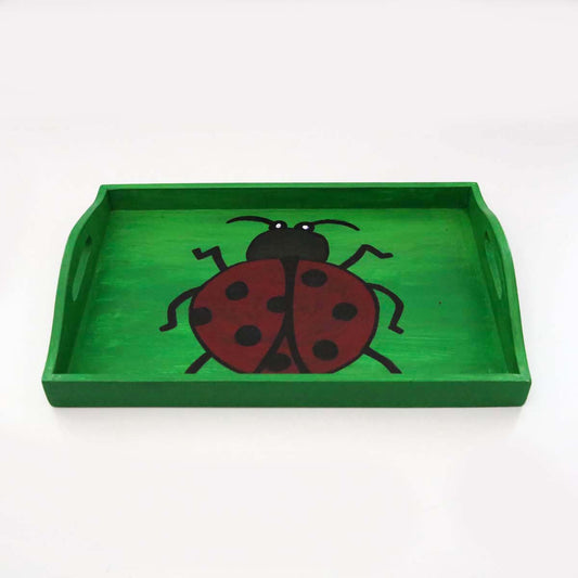 Lady Bird Wooden Tray