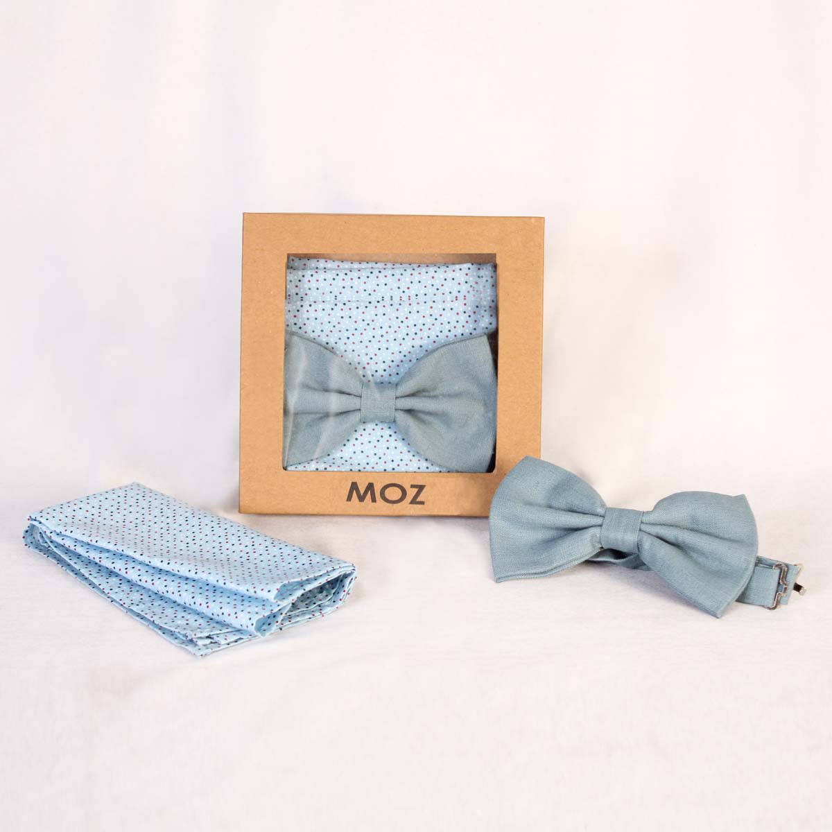 Solid Teal Bow Tie