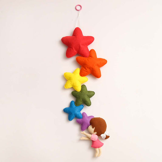 Rainbow Star Wall Hanger