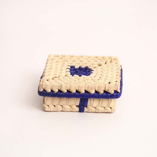 Blue Palmyra Trinket Box