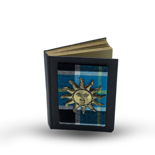 Blue Check Handloom Suriya Notebook