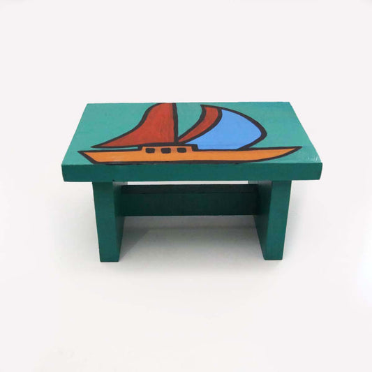 Row Your Boat Wooden Stool