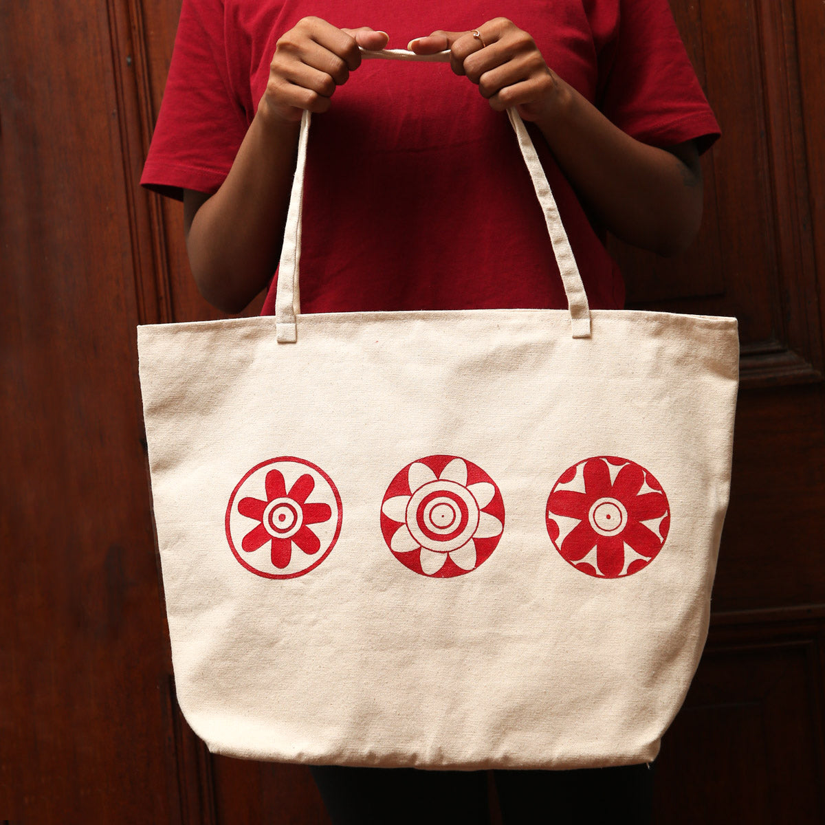 Triple Floret Tote