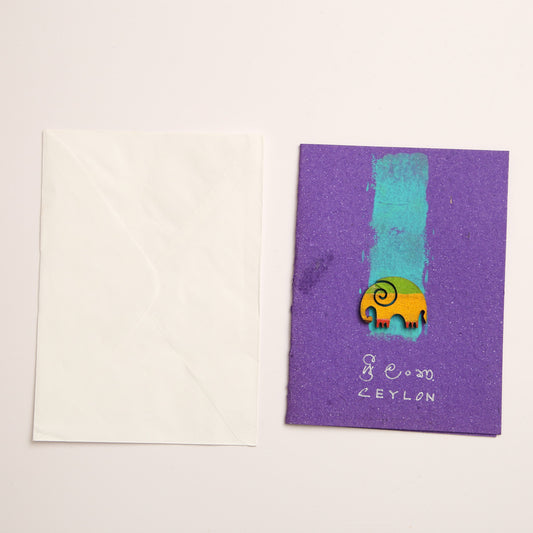 Ceylon Elephant Greeting Card