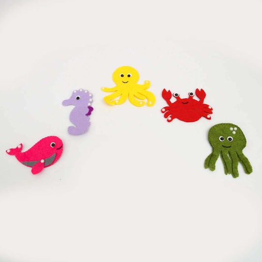 Just Keep Swimming Finger Puppet Set