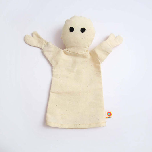 White Ghost Hand Puppet