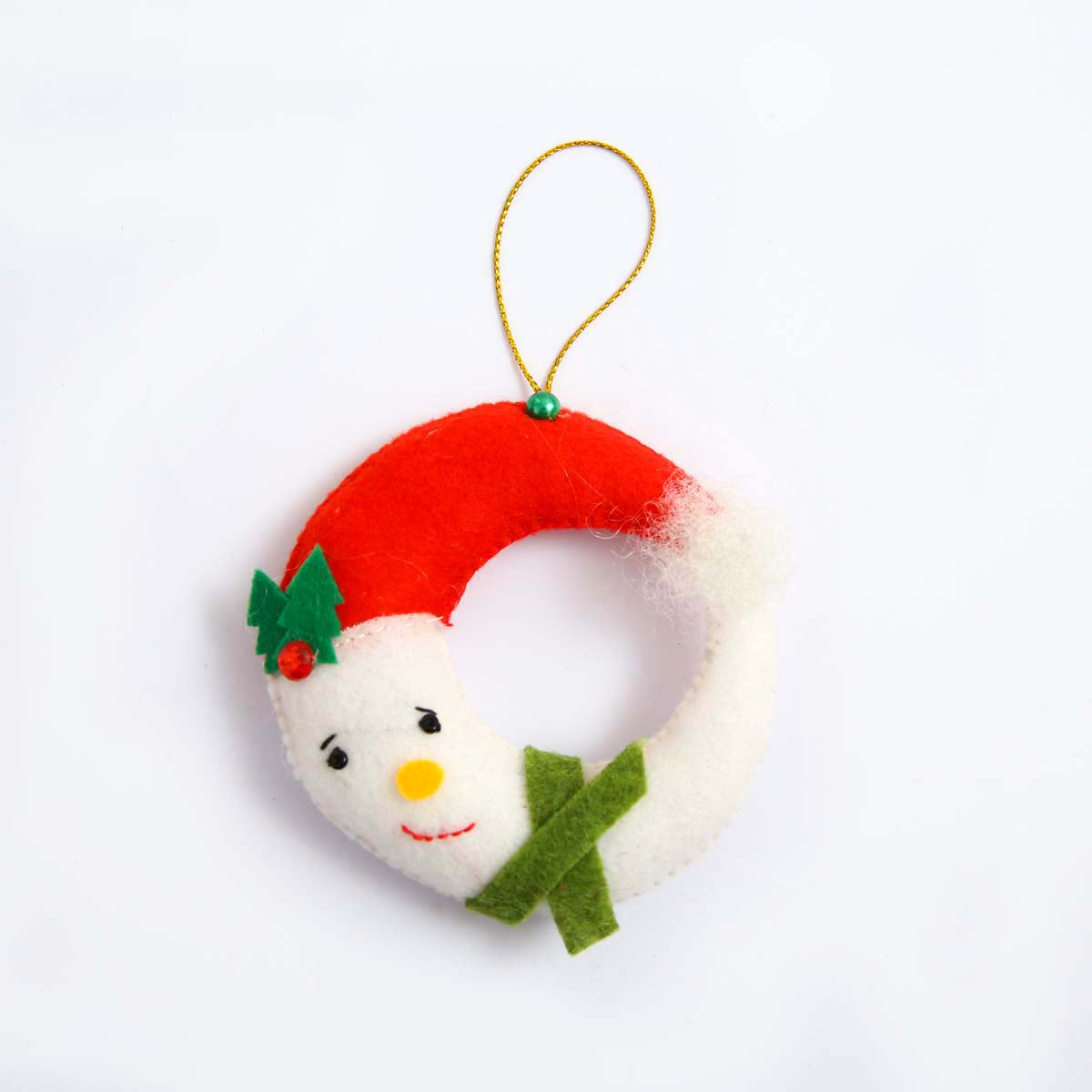 Santas Wreath Ornament