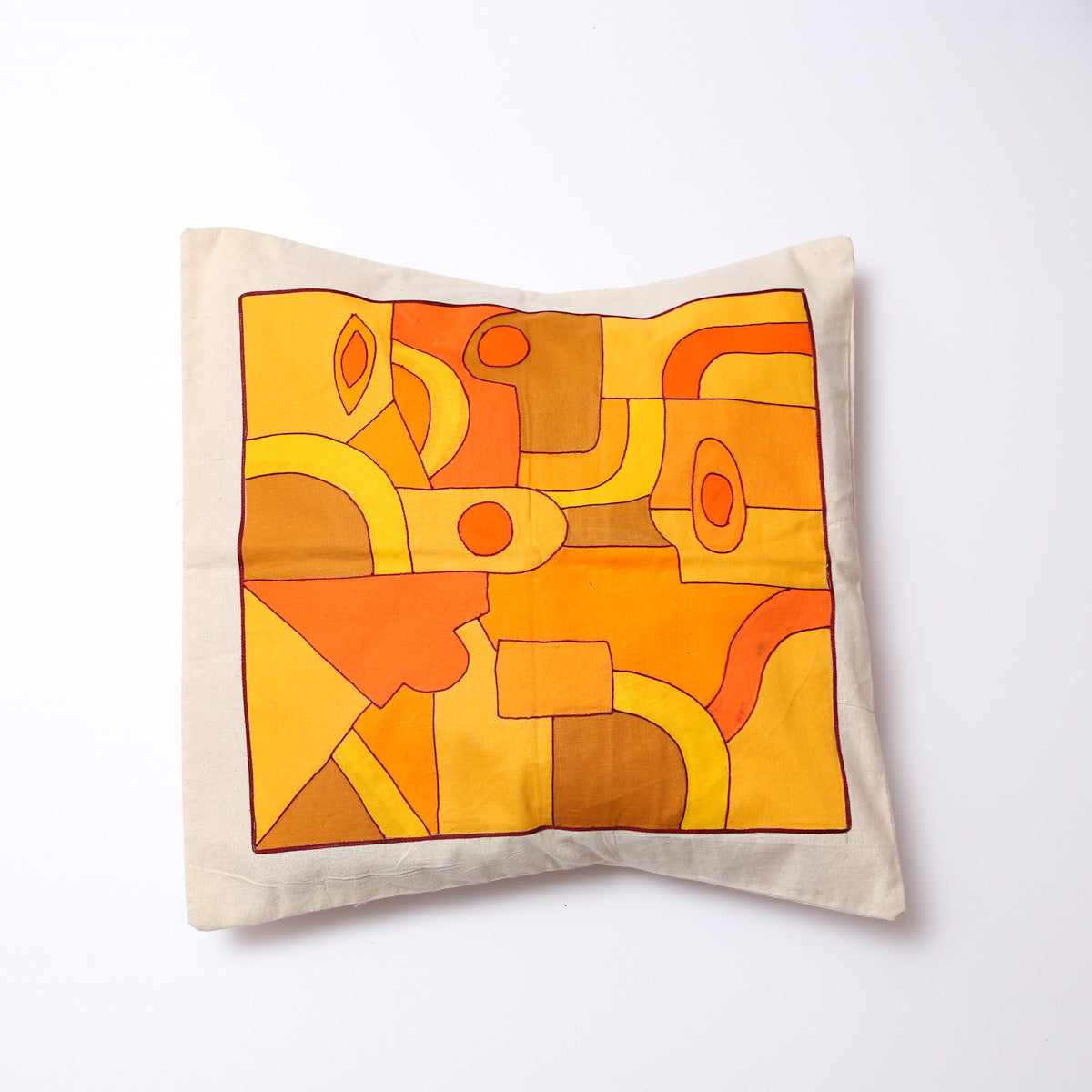 Orange Hues Cushion Cover
