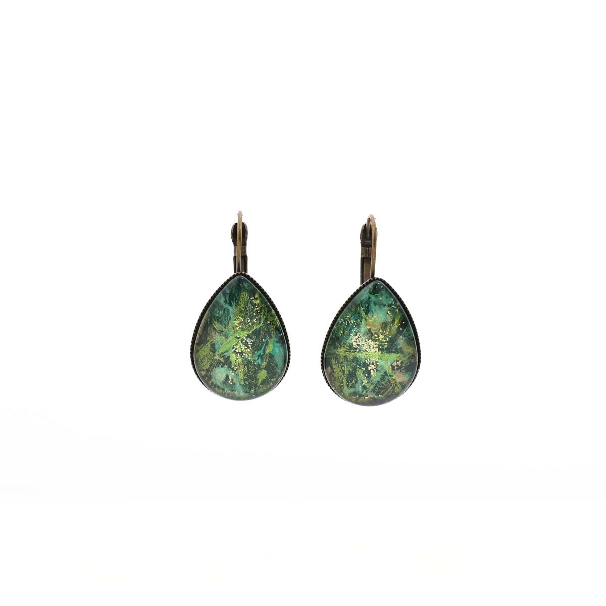 Moss Ombre Earrings