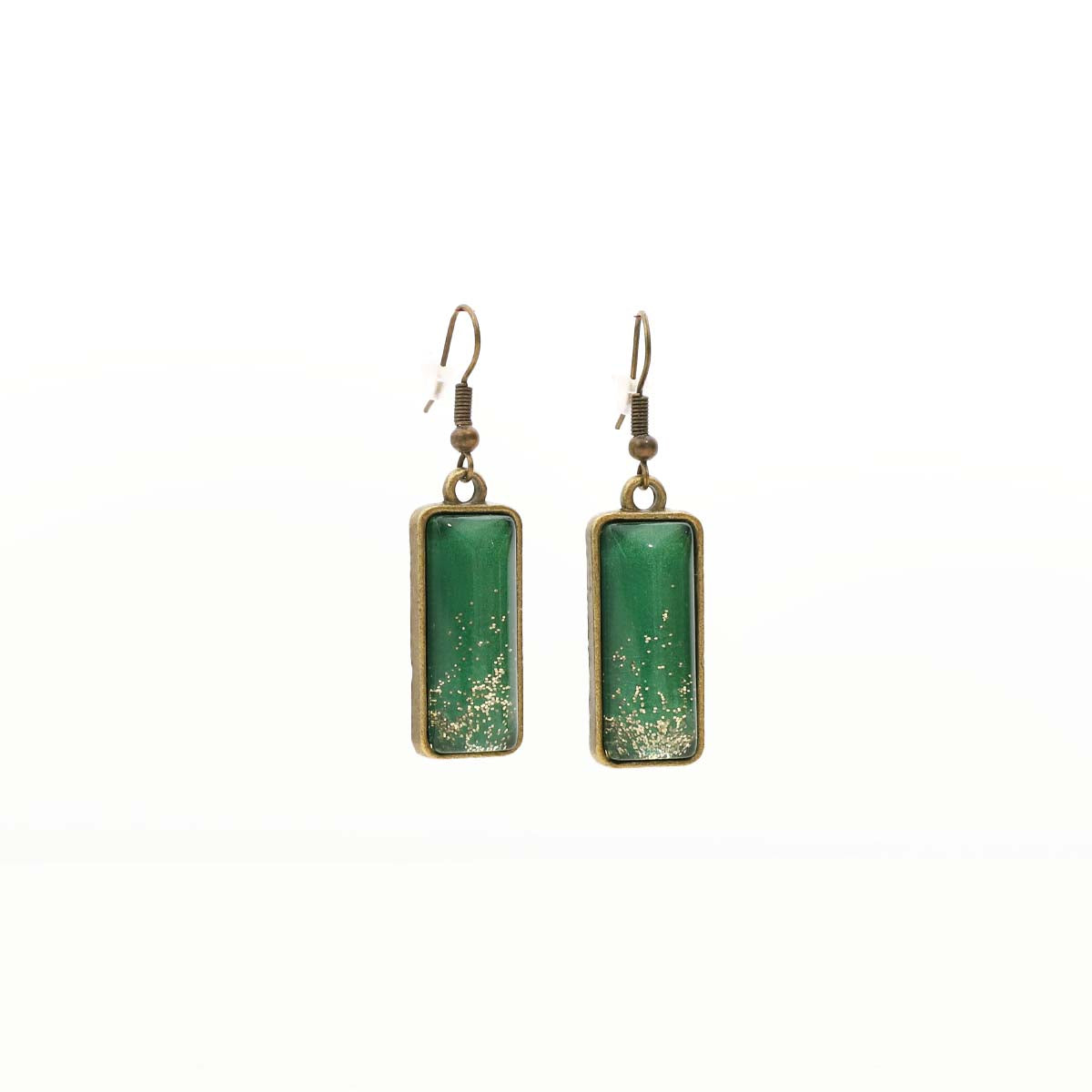 Emerald Specs Earrings