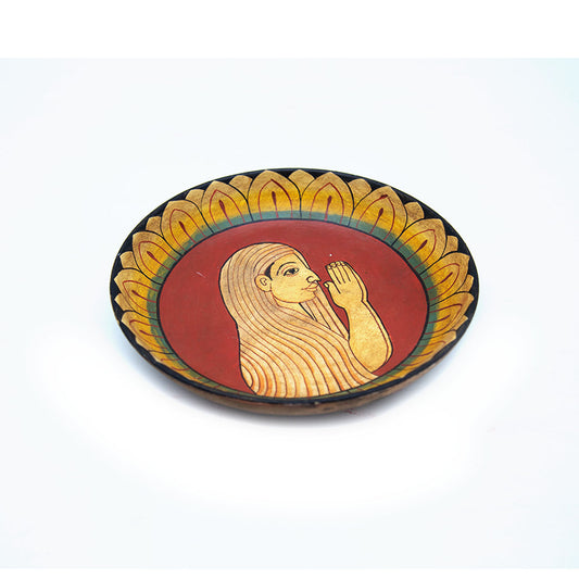 Prayer Wooden Plate