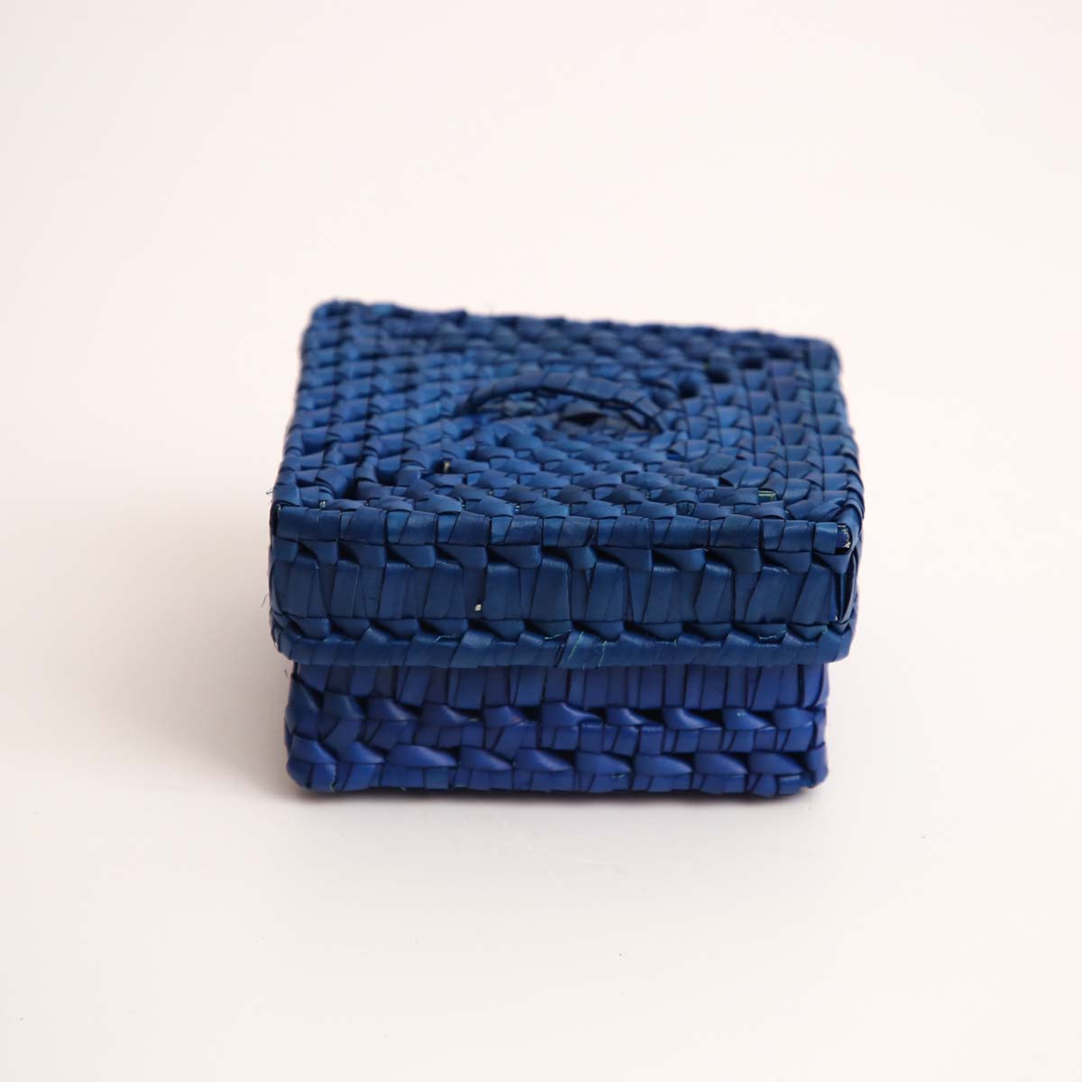 Azure Palmyra Trinket Box