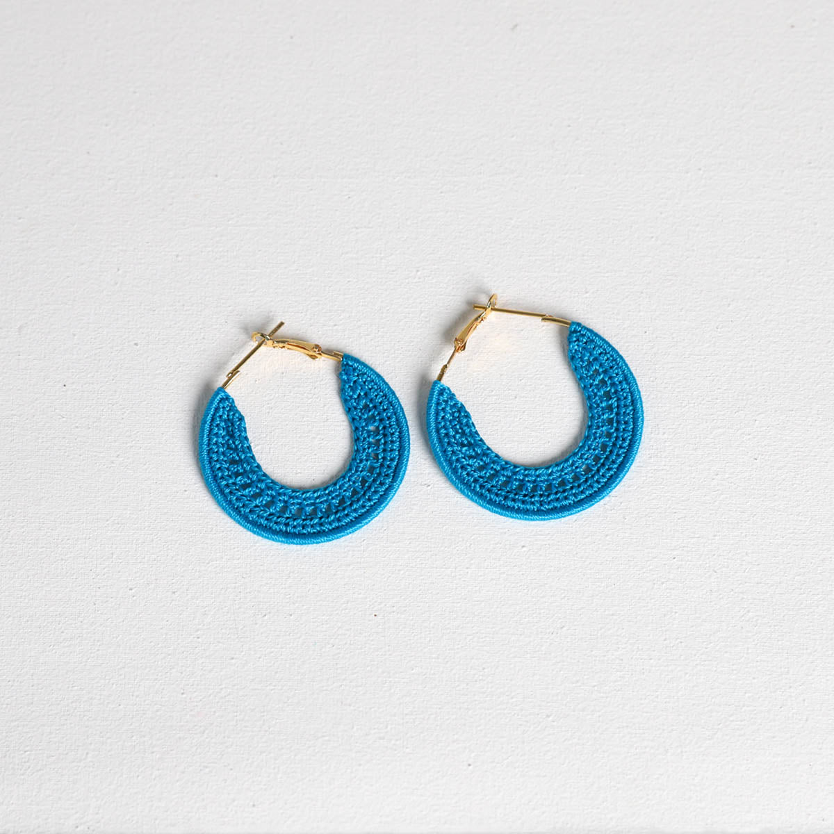 Azure Crotchet Earrings