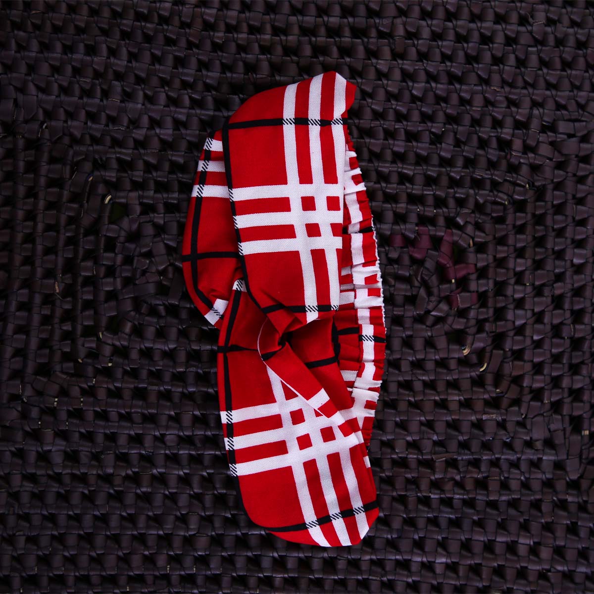 Berry Checks Headband