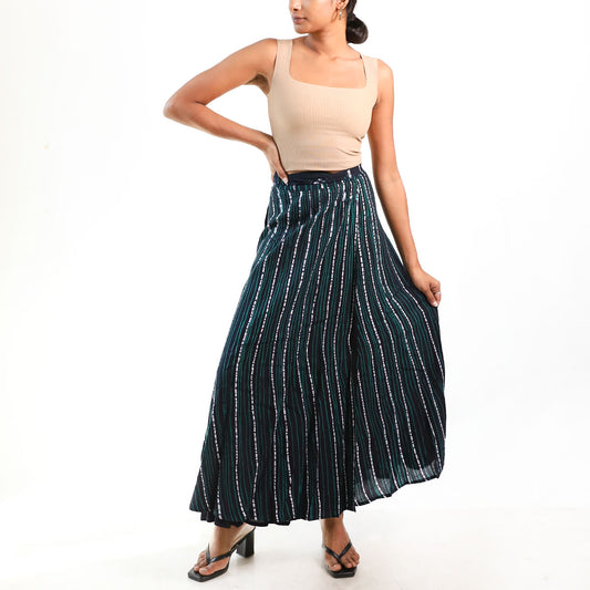 Azure Wave Batik Skirt