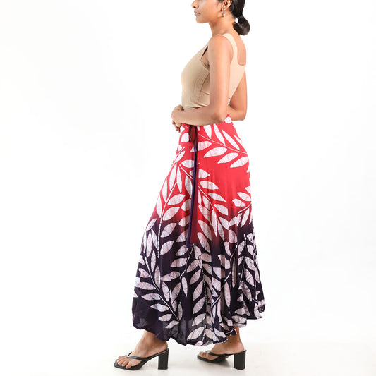Autumn Glow Batik Skirt
