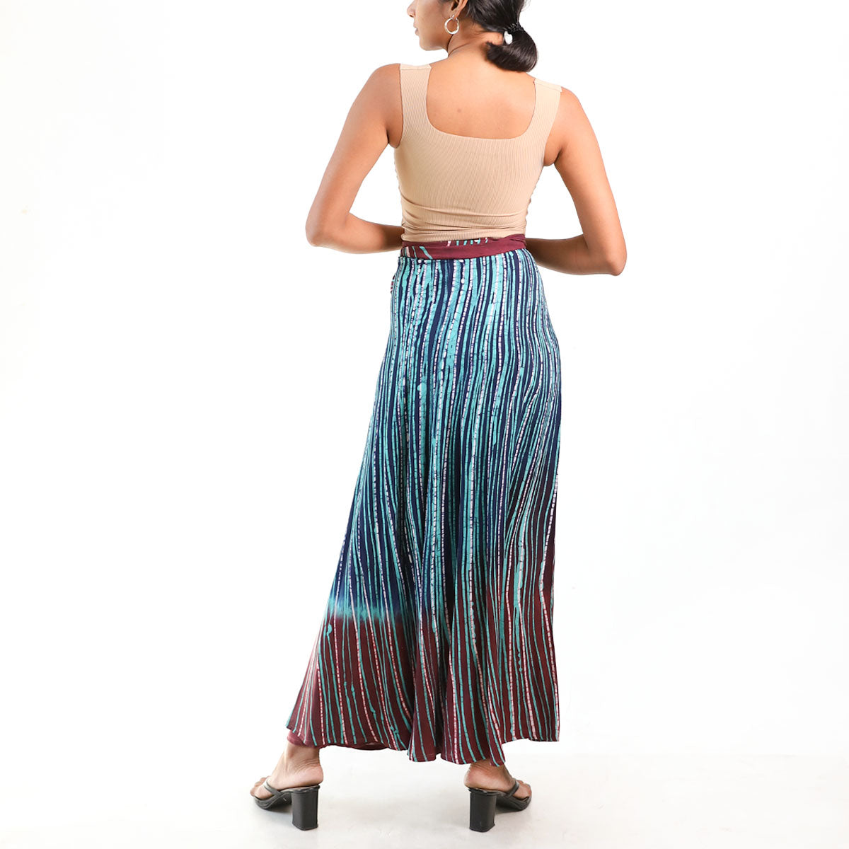 Earthy Horizon Batik Skirt