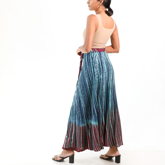 Earthy Horizon Batik Skirt