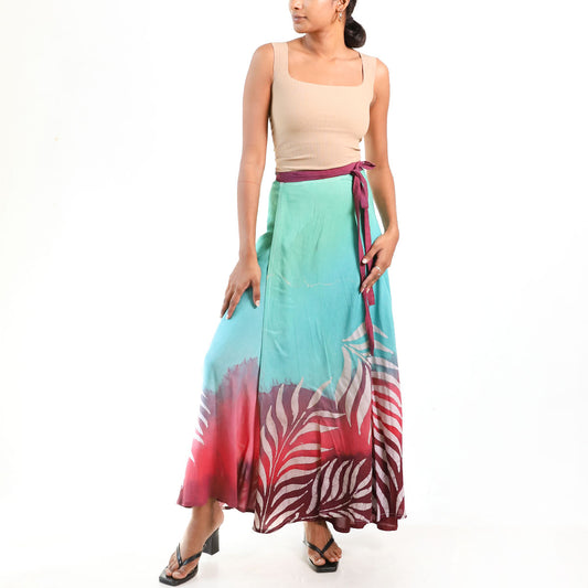 Tropical Haze Batik Skirt