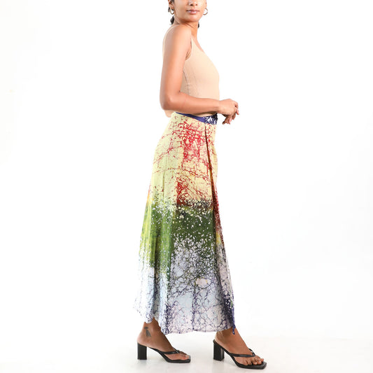 Ember Splash Batik Skirt