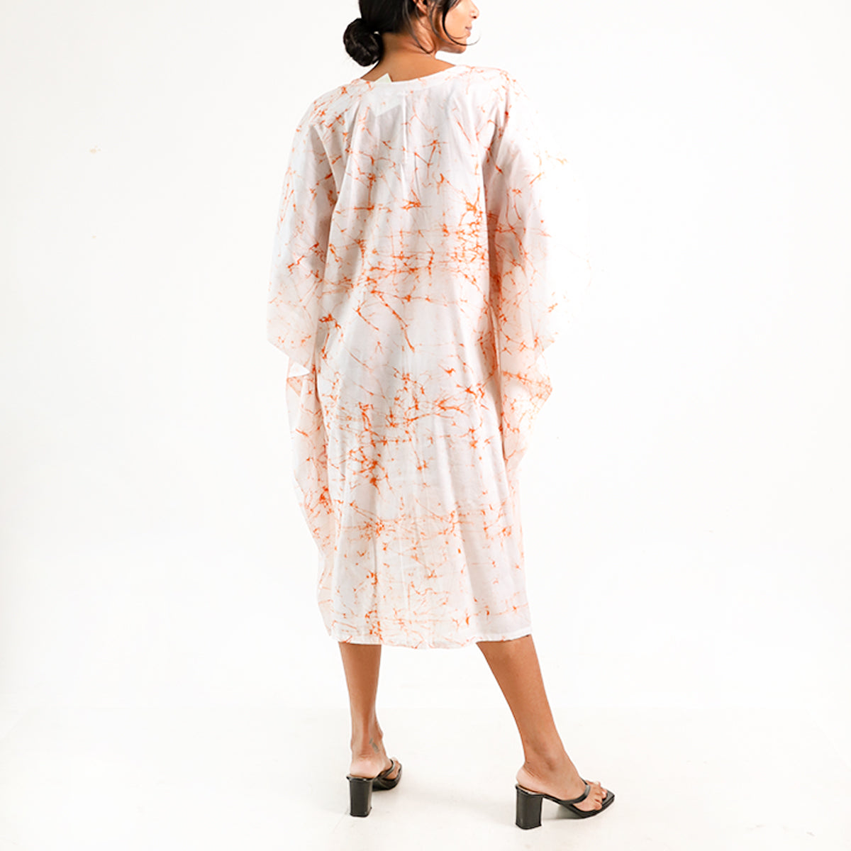 Sunrise Glow Batik Kaftan