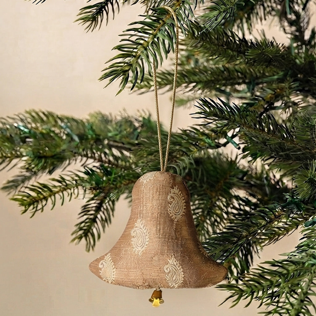 Dull gold Bell Ornament