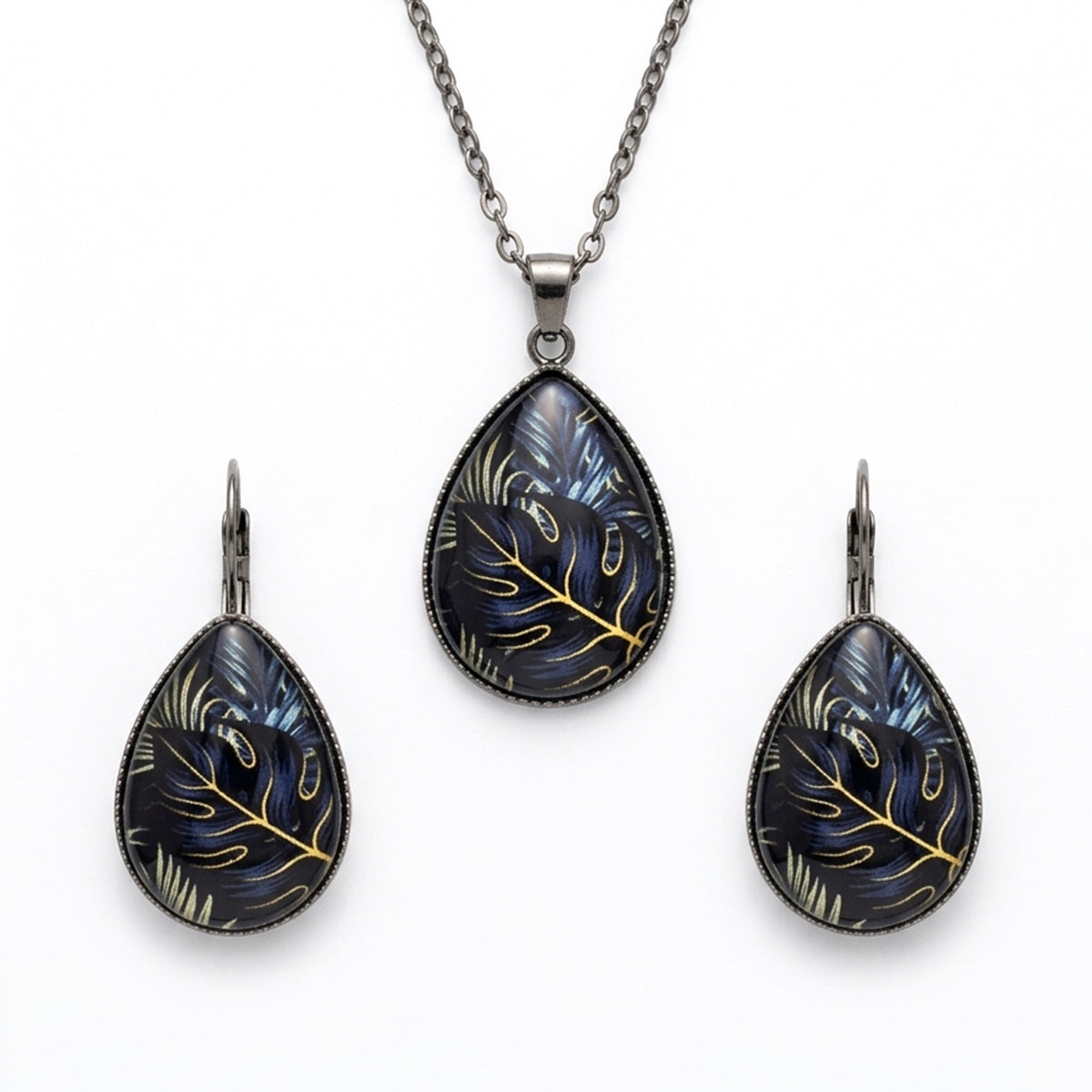 Midnight Leaves Set