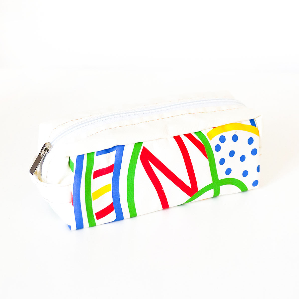 White Laser Glow Pencil Case