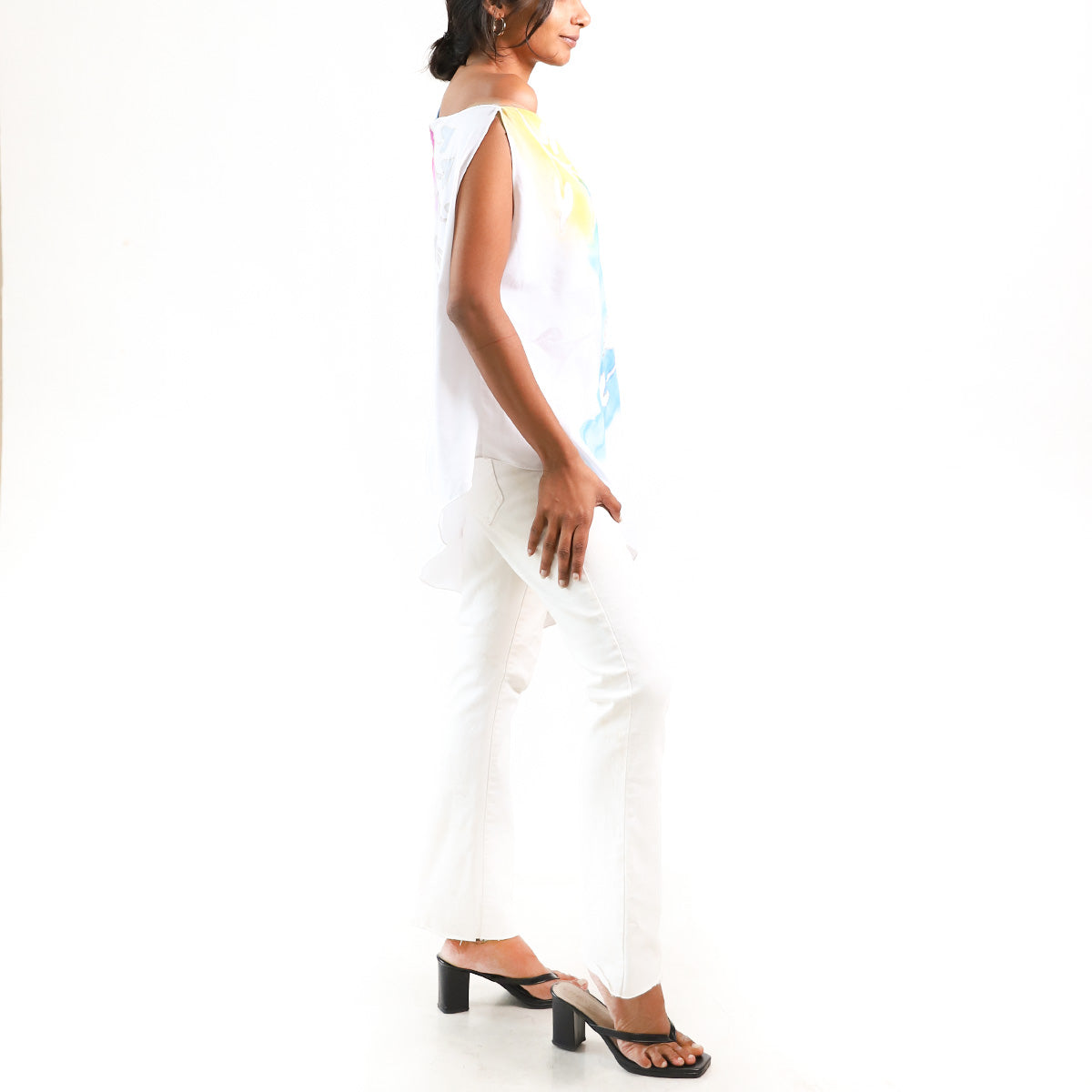 Splatter Chiffon Top