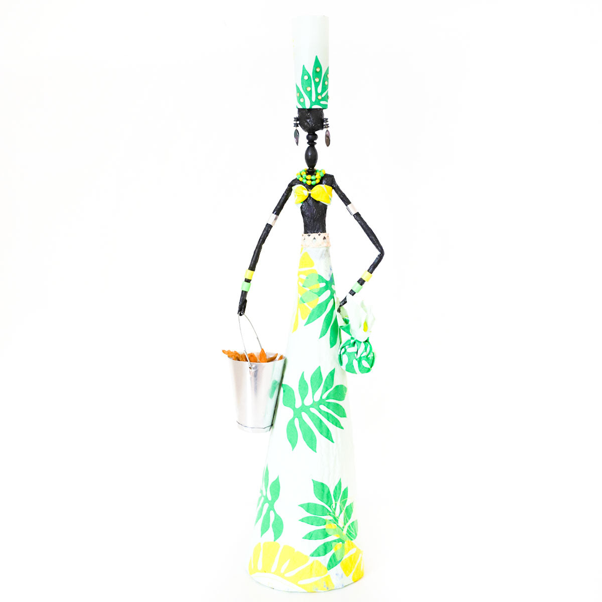 Tropical Whisper Paper Figurine