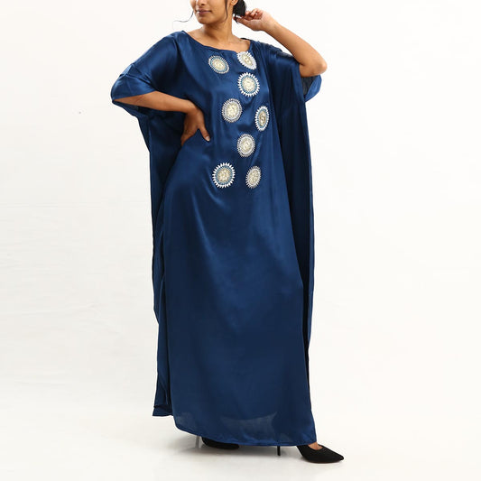 Twilight Satin Silk Kaftan