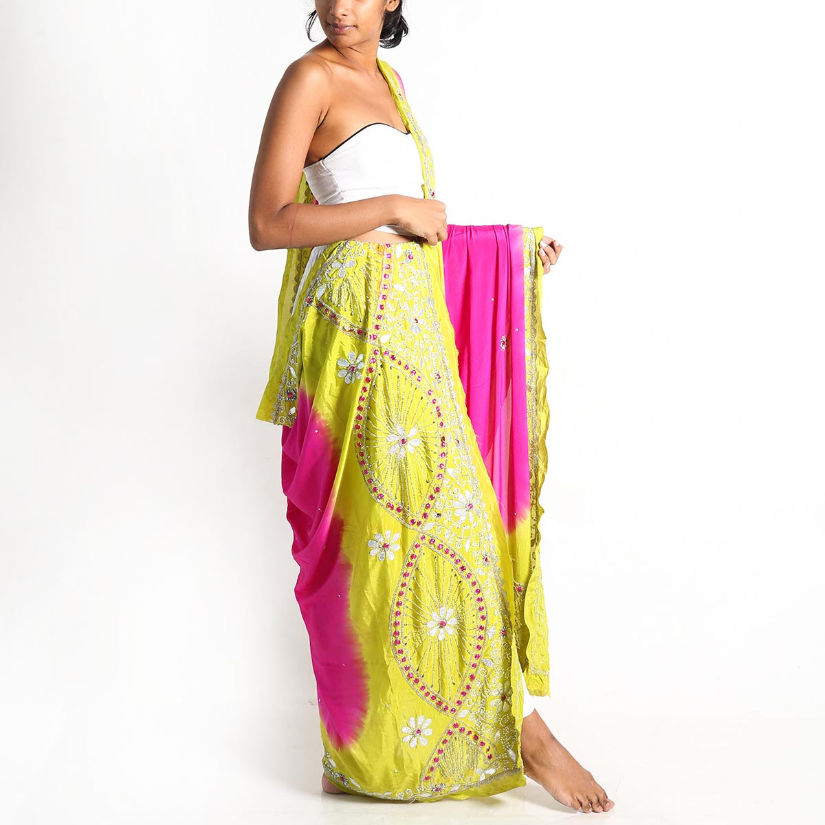 Vibrant Hues Lehnga Dupatta