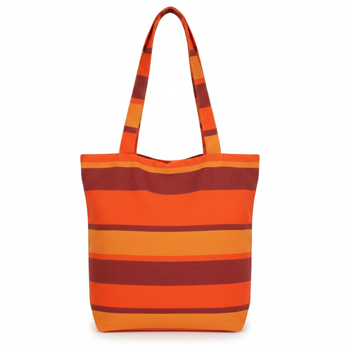 Shades Of Orange Handloom Tote