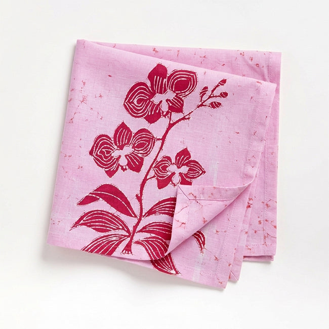 Rose Garden Batik Napkin Set