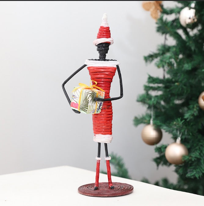 Santa Christmas Paper Figurine