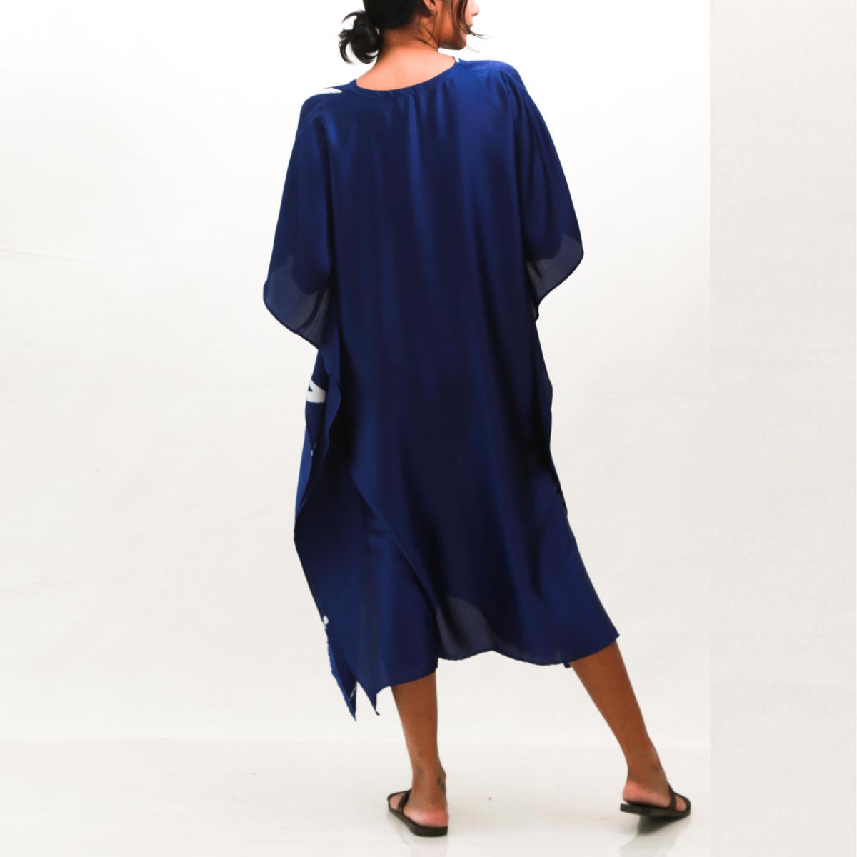 Midnight Splatter Batik Kaftan
