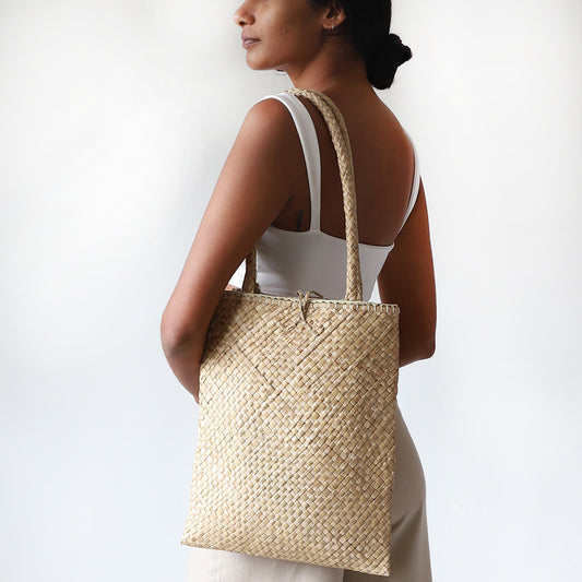 Desert Sand Palmyrah Bag
