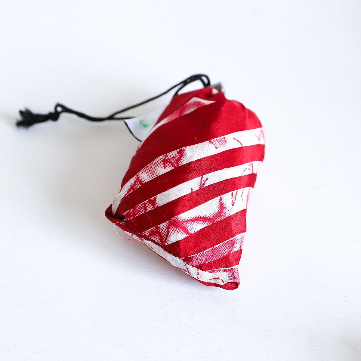 Crimson Batik Saree Bag