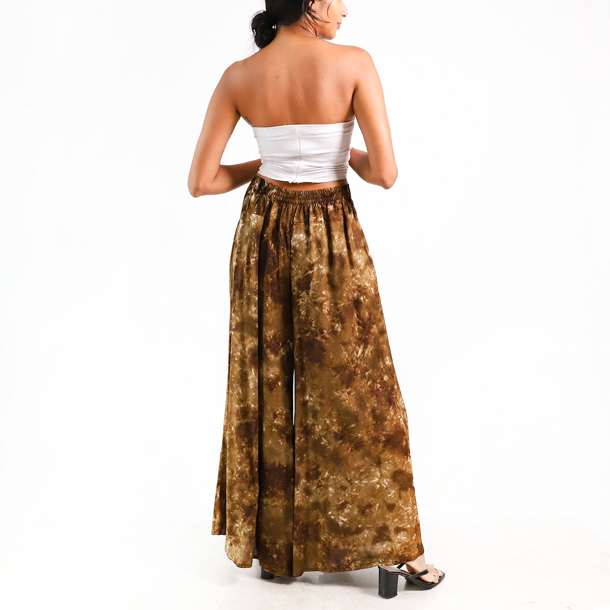Olive Breeze Tie-Dye Pants