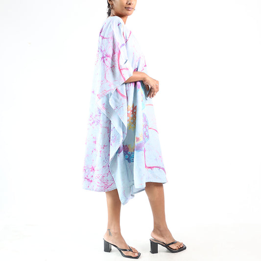 Soft Petals Batik Kaftan