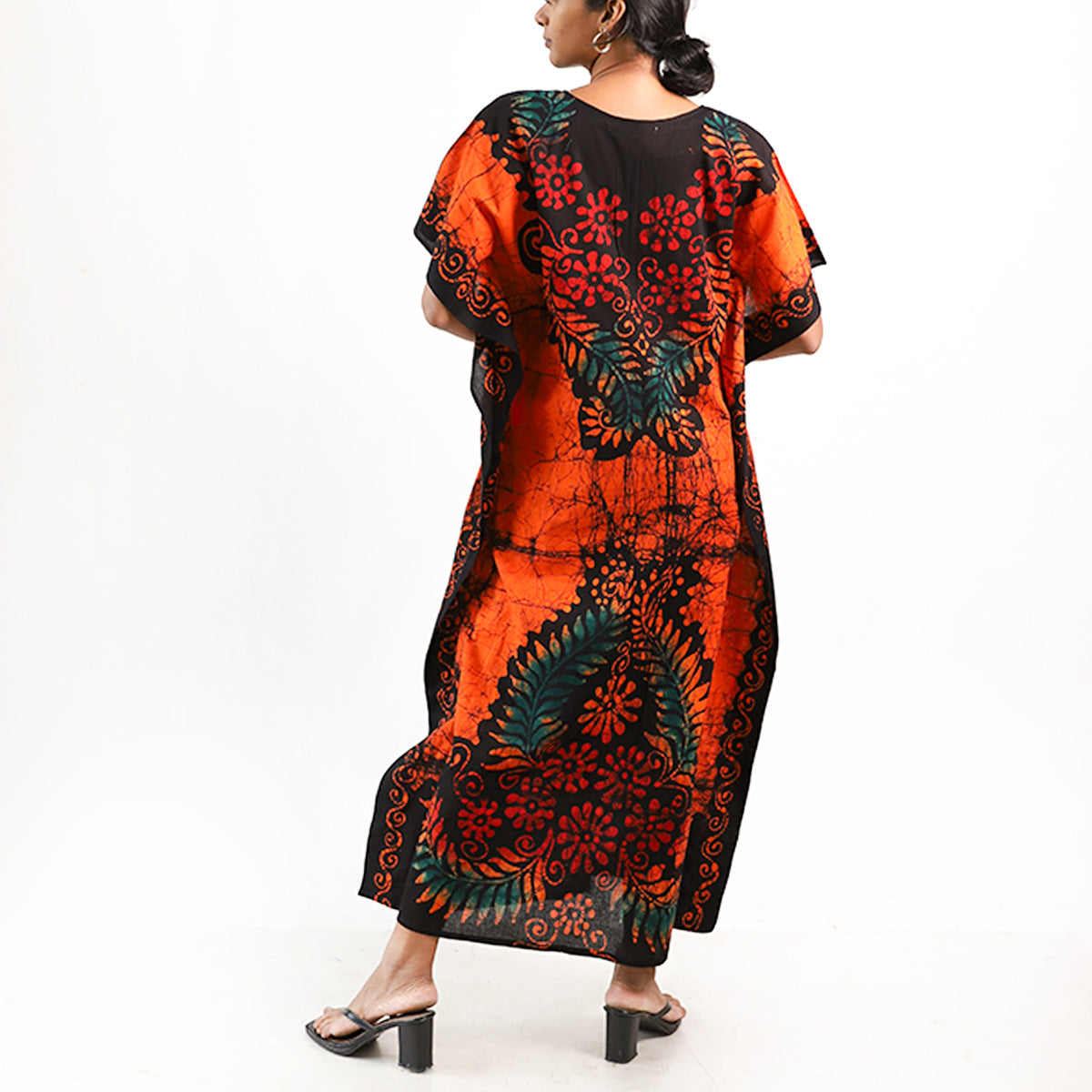 Tangerine Dream Batik Kaftan