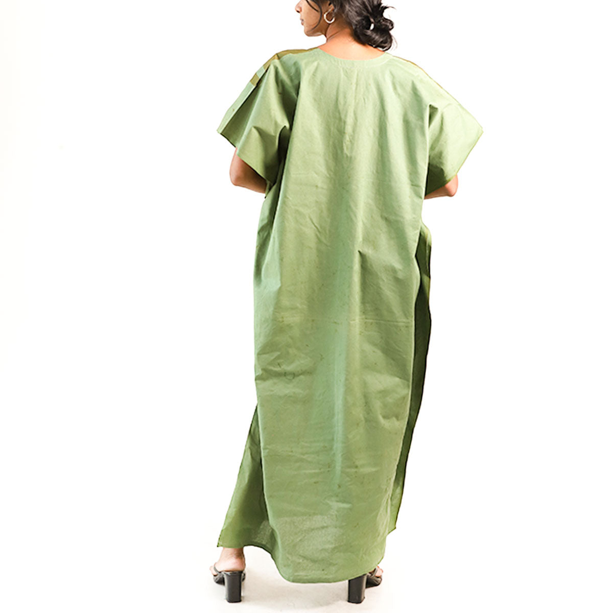 Emerald Essence Batik Kaftan