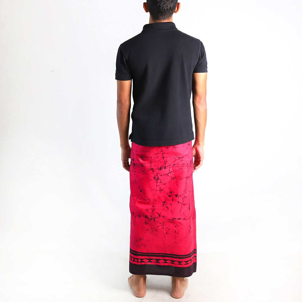 Neon Blaze Batik Sarong