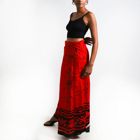 Fire Ember Batik Sarong