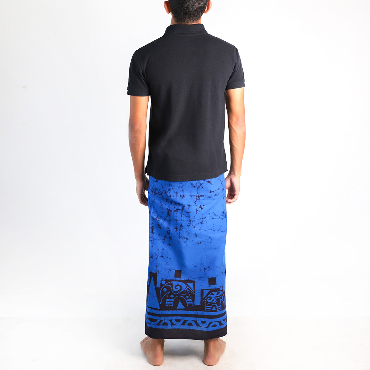 Cobalt Night Batik Sarong